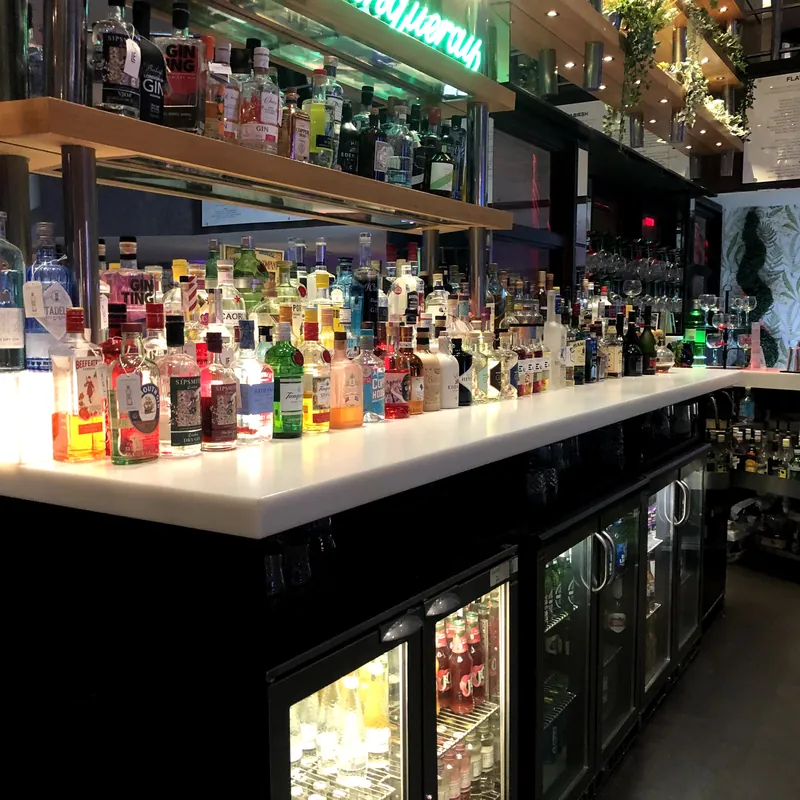 Drinks bar inside Genting Casino Birmingham Chinatown