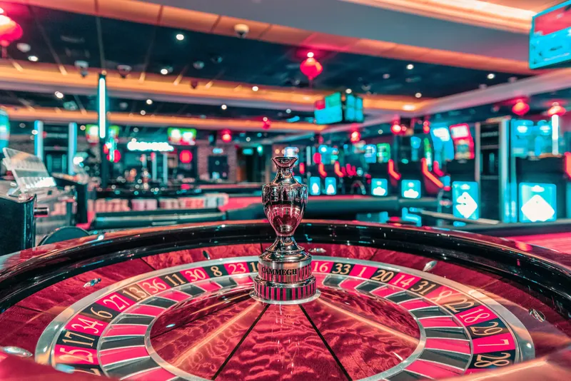 Roulette table inside Genting Casino Birmingham Chinatown