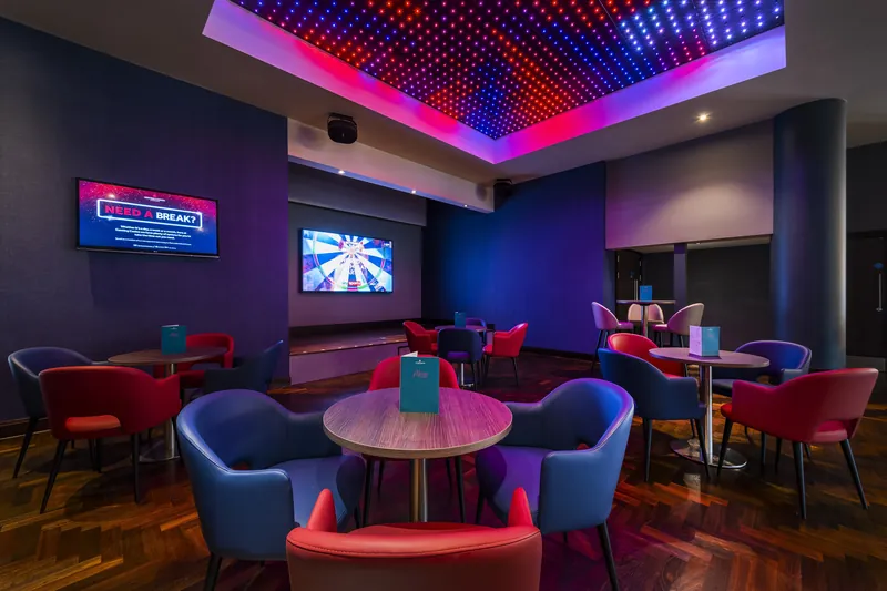 Lounge seating inside Genting Casino Coventry