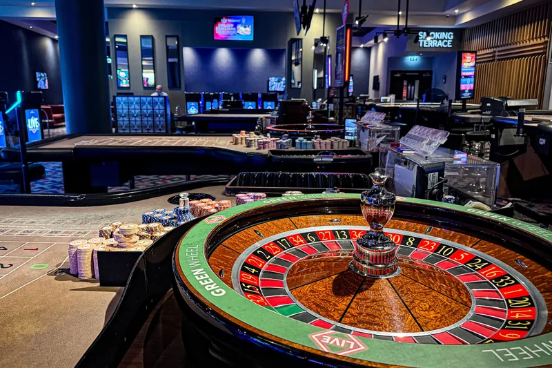 Roulette table at Genting Casino Coventry