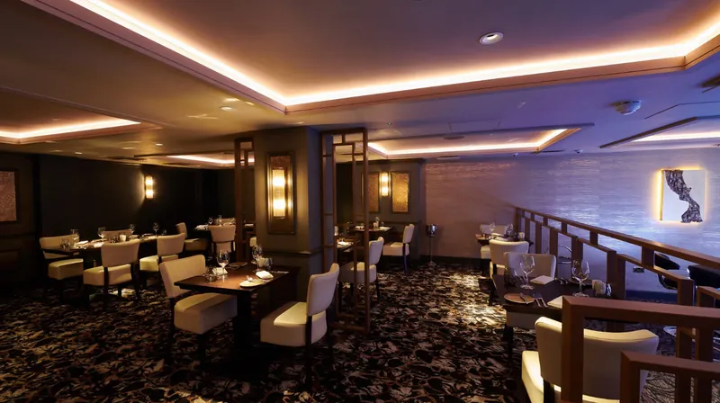 Restaurant seating area inside Genting Casino Cromwell Road