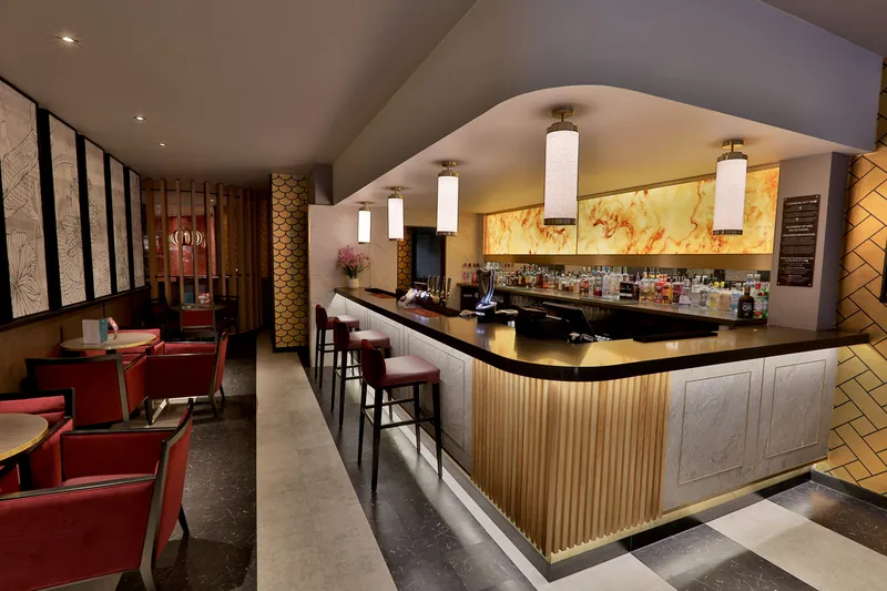 Bar area inside Genting Casino Glasgow