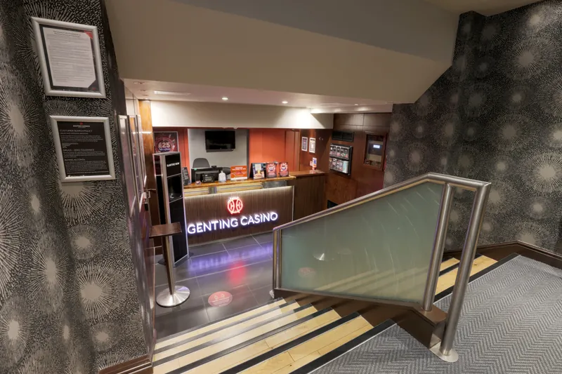 Genting Casino Leicester reception area