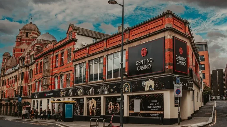 Exterior of Genting Casino Liverpool on a city street