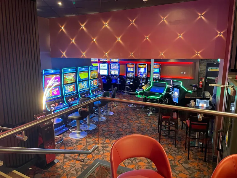 Slots area inside Genting Casino Liverpool