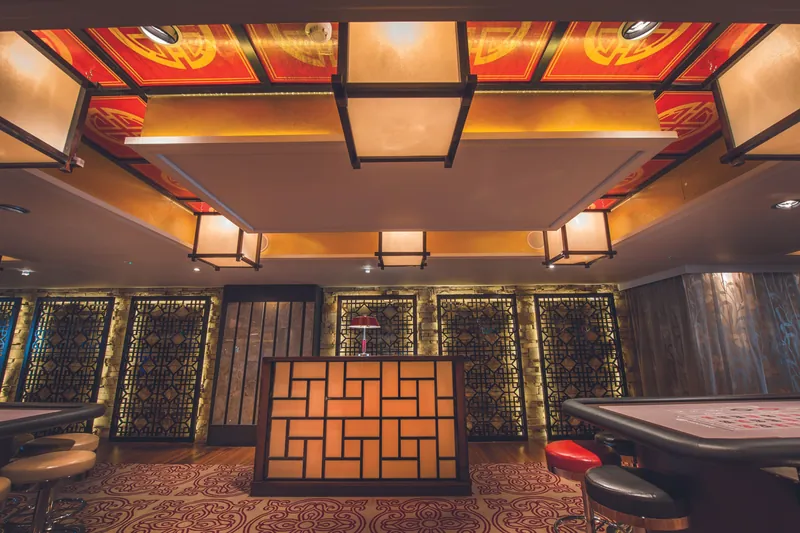 Table games room at Genting Casino London Chinatown