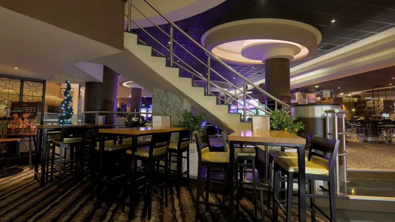 Genting Casino Manchester lounge area beside the gaming floor