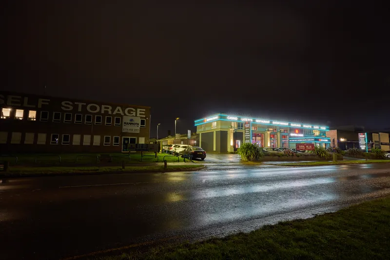 Genting Casino Reading exterior at night