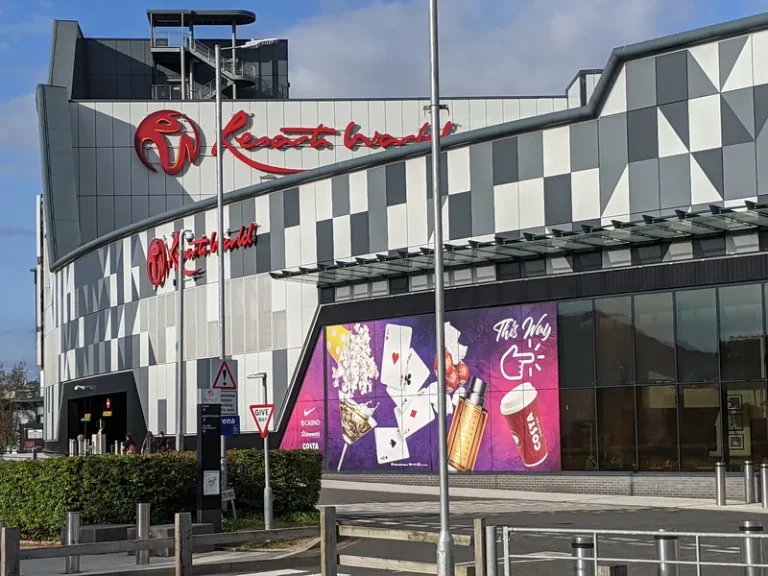 Exterior of Genting Casino Resorts World Birmingham at Resorts World