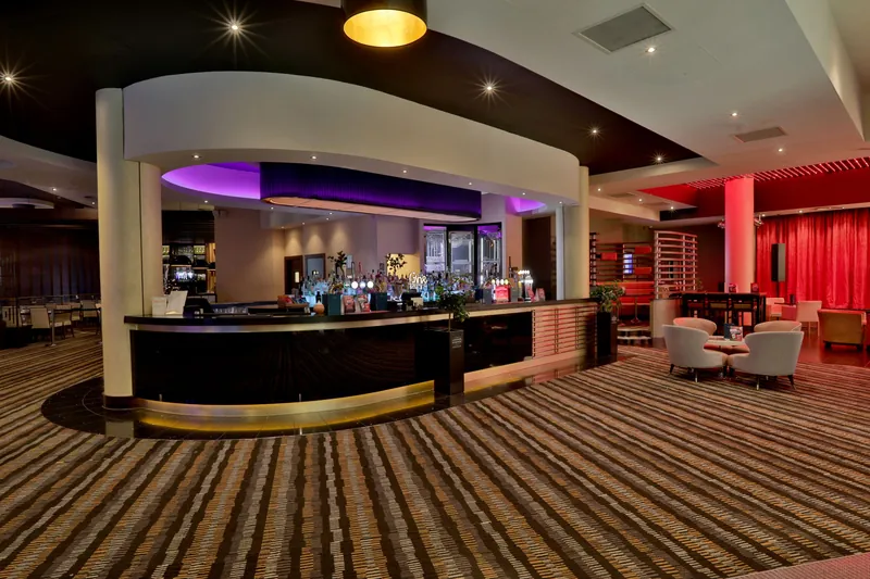 Bar area inside Genting Casino Riverlights Derby