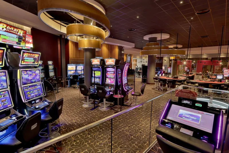 Slot machines inside Genting Casino Riverlights Derby