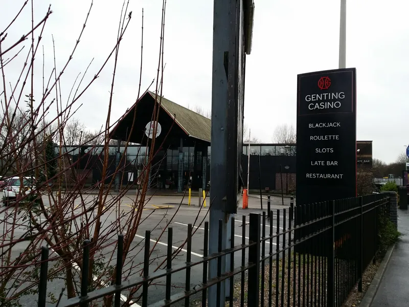 Genting Casino Salford roadside sign