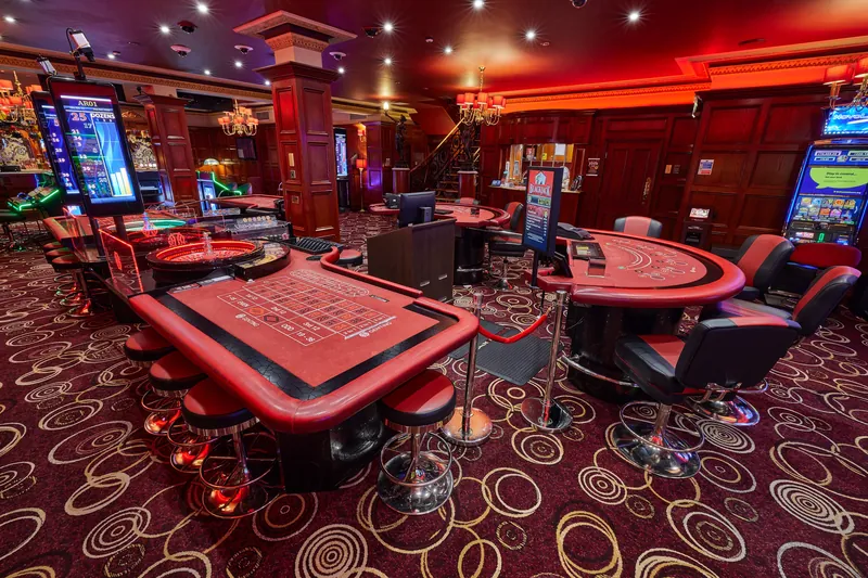 Table games area inside Genting Casino Stockport