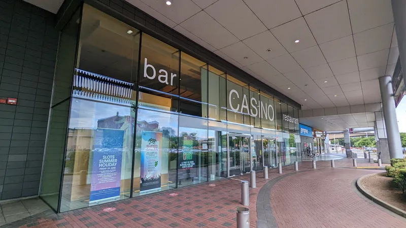 Entrance to Alea Casino Glasgow
