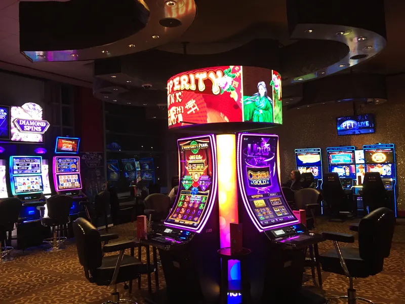 Slot machines at Alea Casino Glasgow