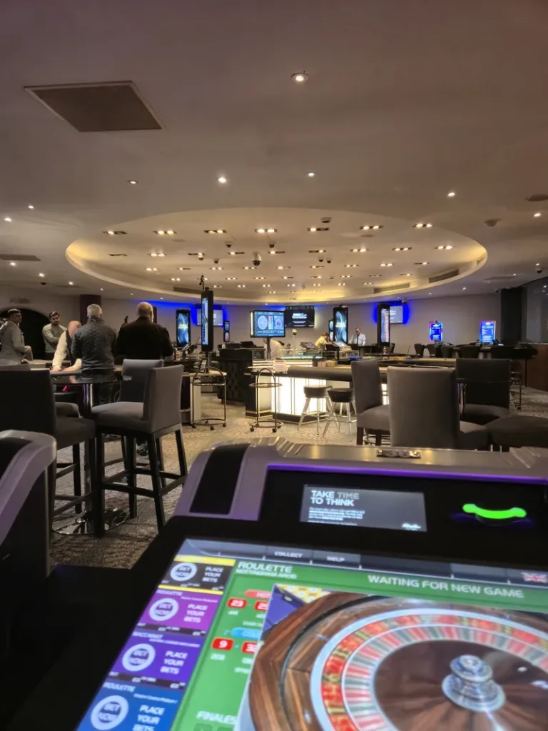 Electronic roulette at Alea Casino Nottingham