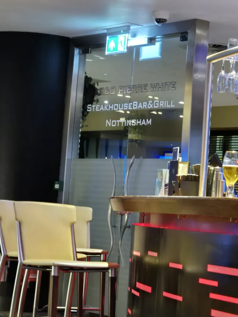 Restaurant bar at Alea Casino Nottingham
