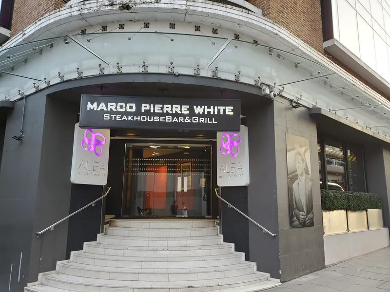 Stepped entrance to Alea Casino Nottingham