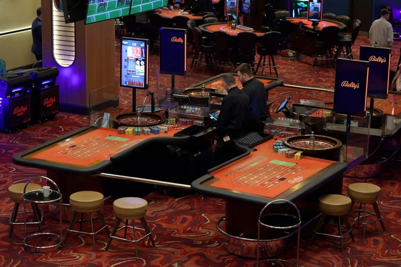 Roulette floor at Bally's Casino Newcastle