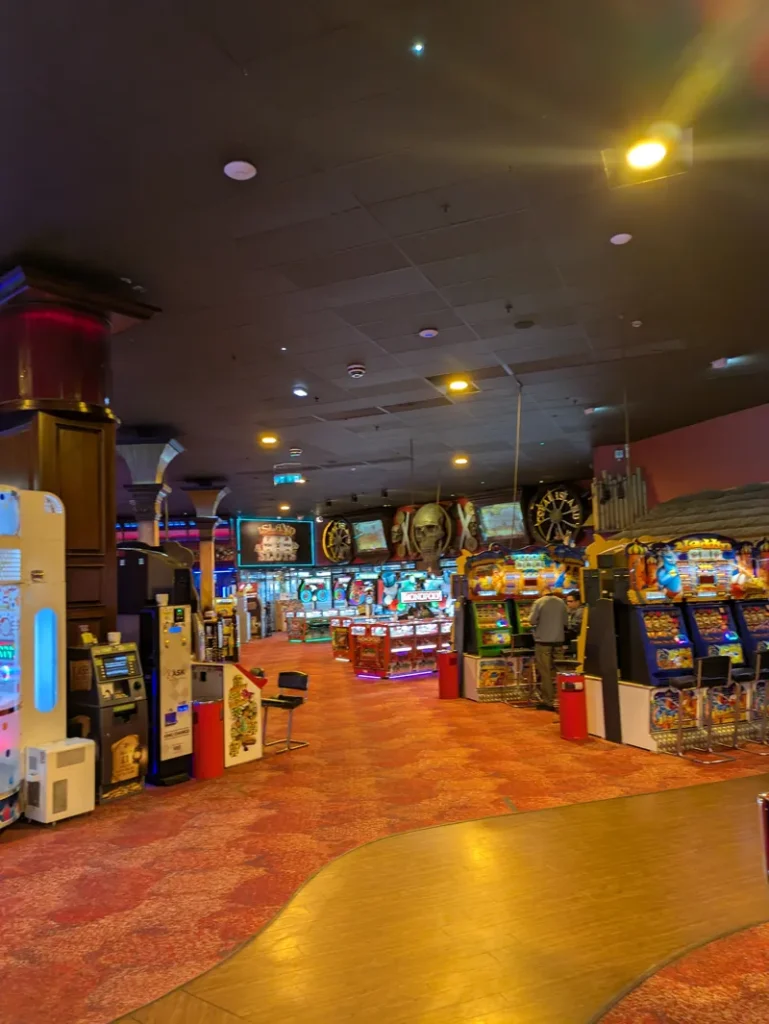 Slot arcade at Coral Island Casino