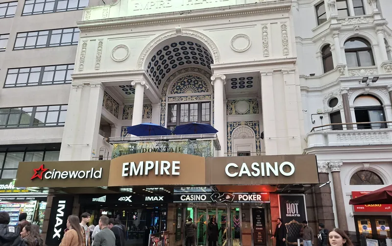 Exterior of Empire Casino