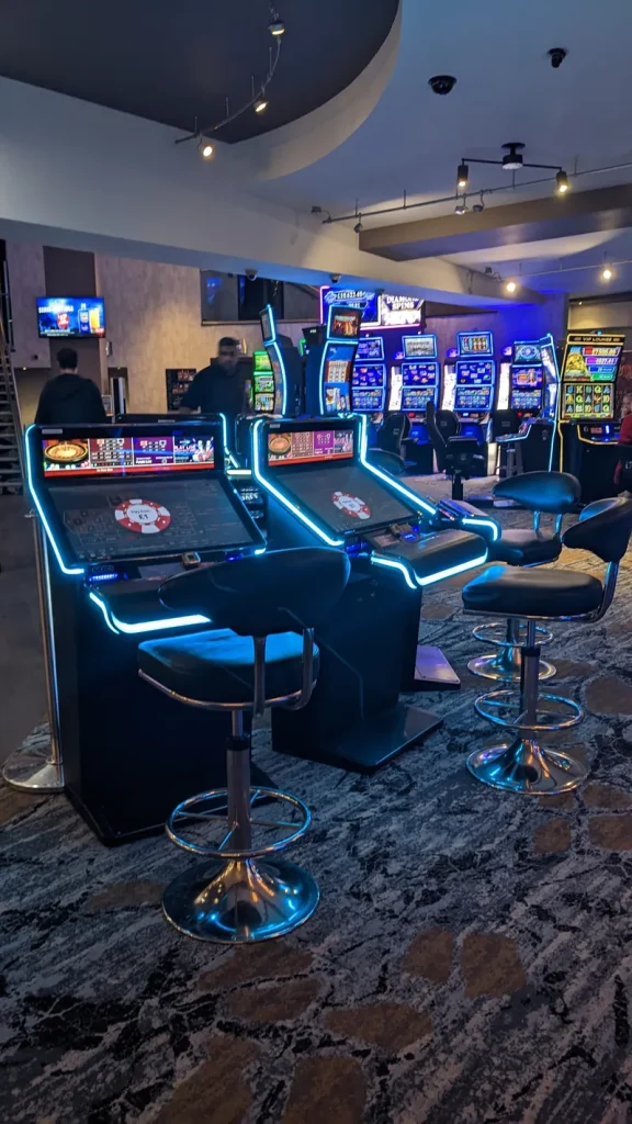Gaming machines at Genting Casino Sheffield
