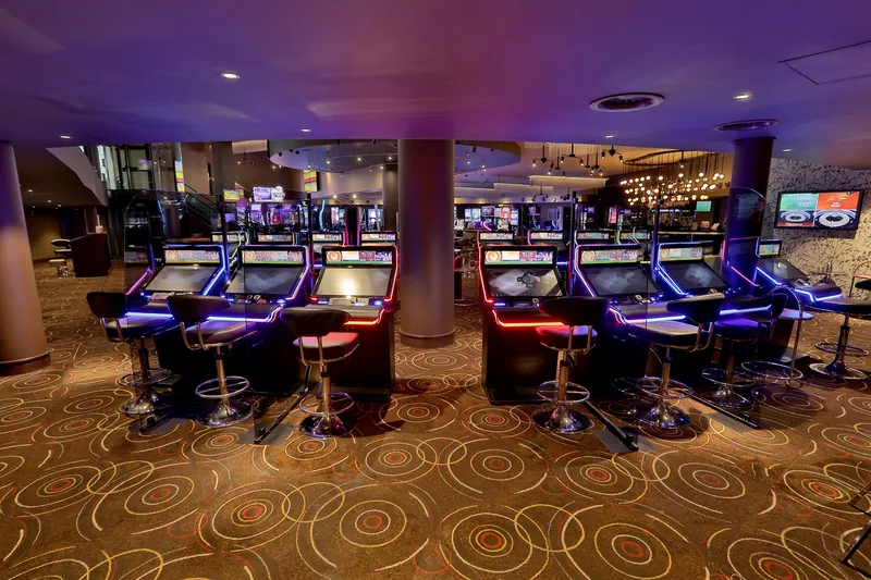 Slot machines at Genting Casino Sheffield