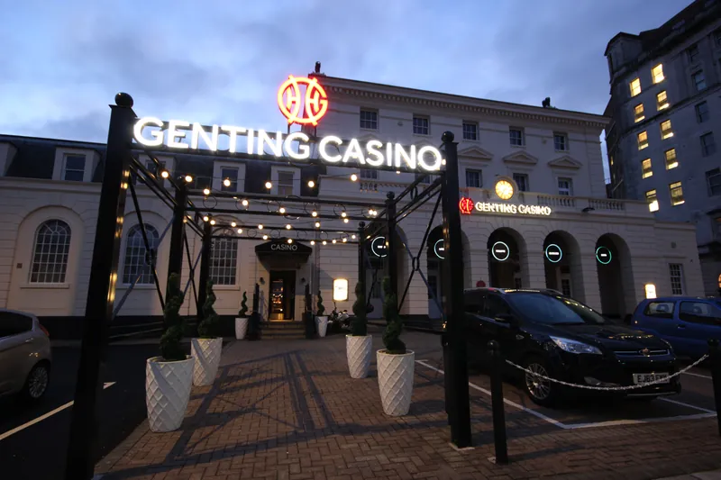 Casino entrance at Genting Casino Southampton