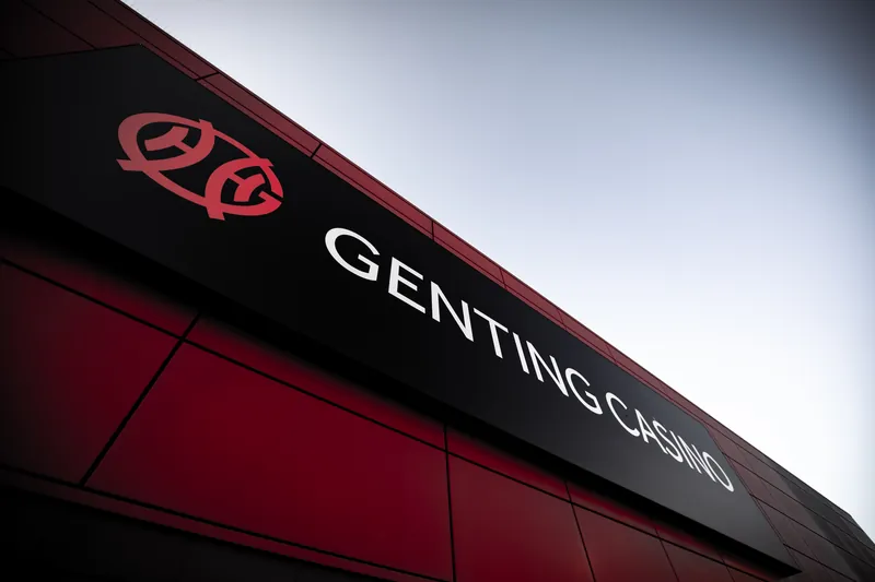 Casino sign at Genting Casino Wolverhampton