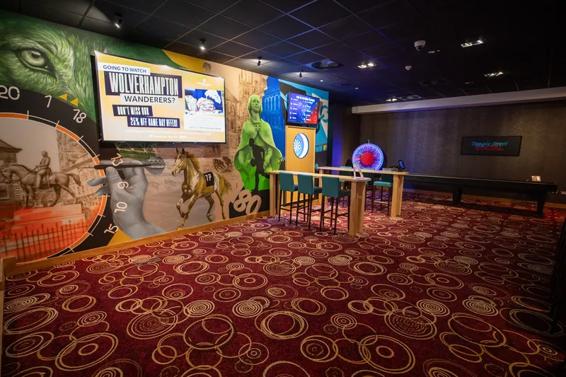 Sports viewing area at Genting Casino Wolverhampton