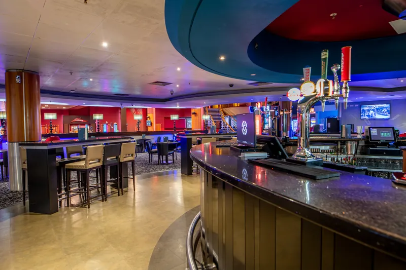 Bar area at Grosvenor Casino Birmingham Broad Street