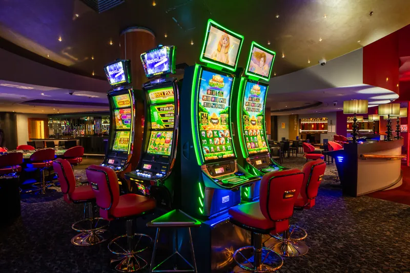 Slot machines at Grosvenor Casino Birmingham Broad Street