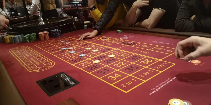 Roulette table at Grosvenor Casino Birmingham Hill Street