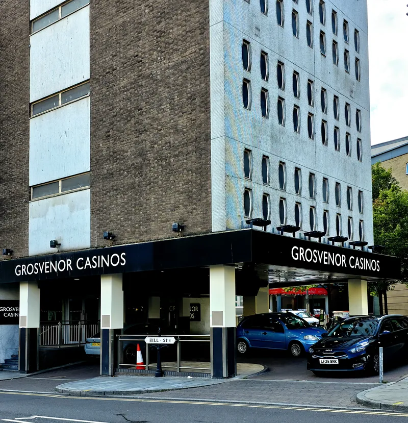 Exterior of Grosvenor Casino Birmingham Hill Street