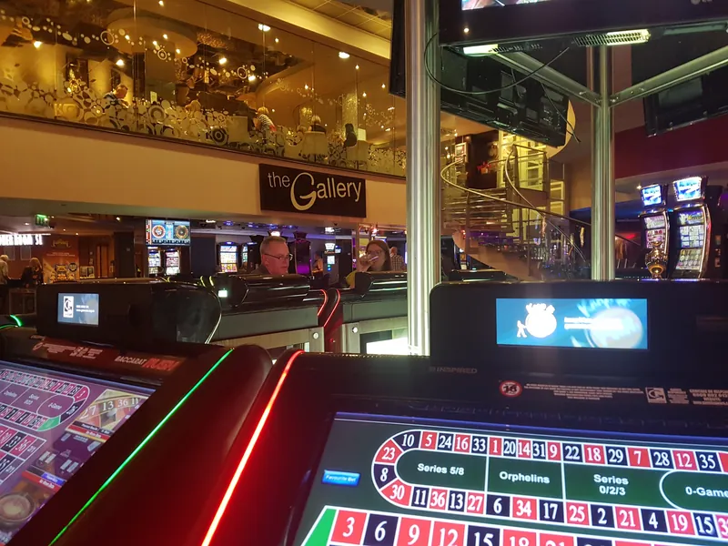 Electronic roulette at Grosvenor Casino Blackpool