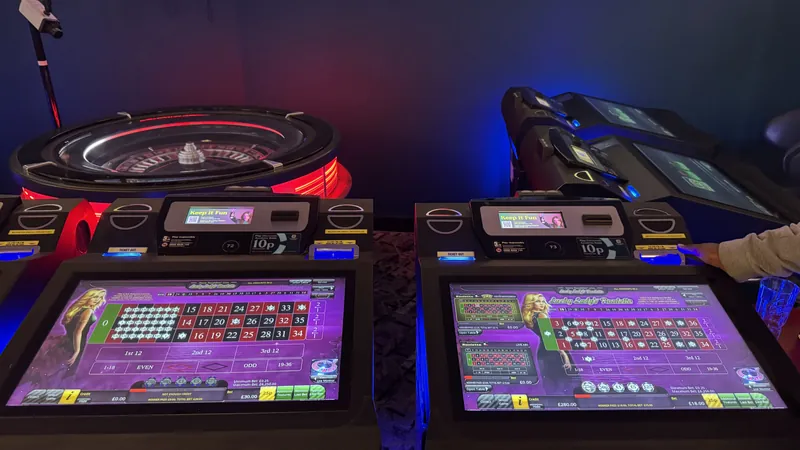 Electronic roulette at Grosvenor Casino Brighton