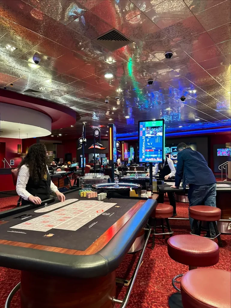 Table games at Grosvenor Casino Cardiff