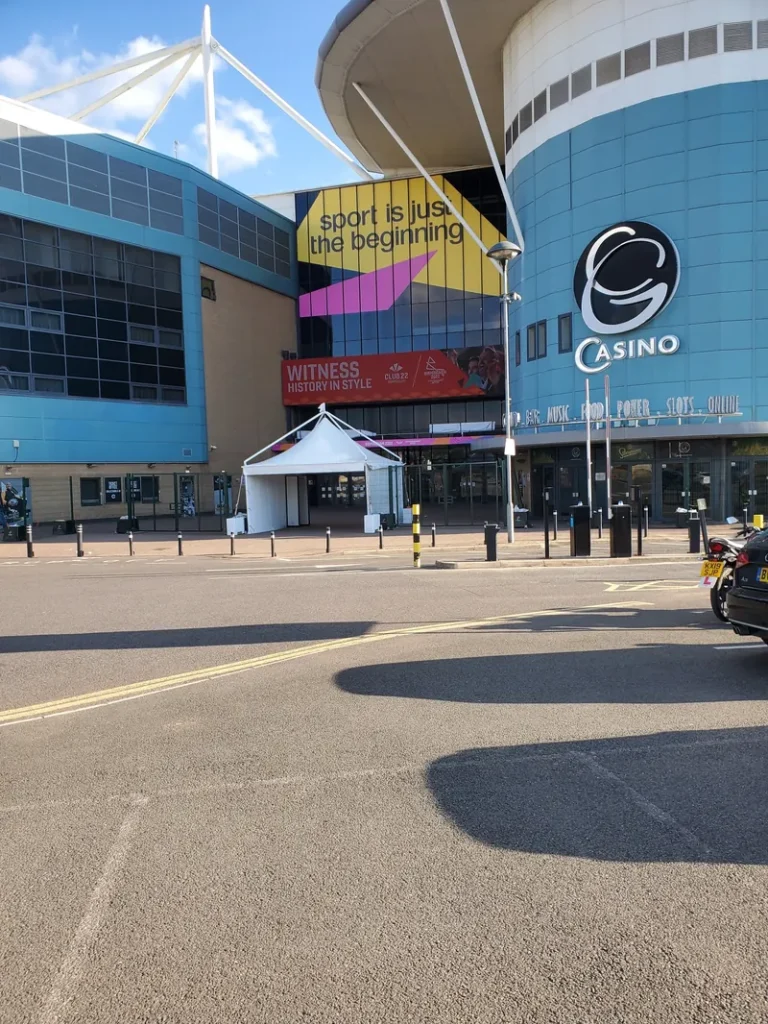 Arena entrance to Grosvenor Casino Coventry