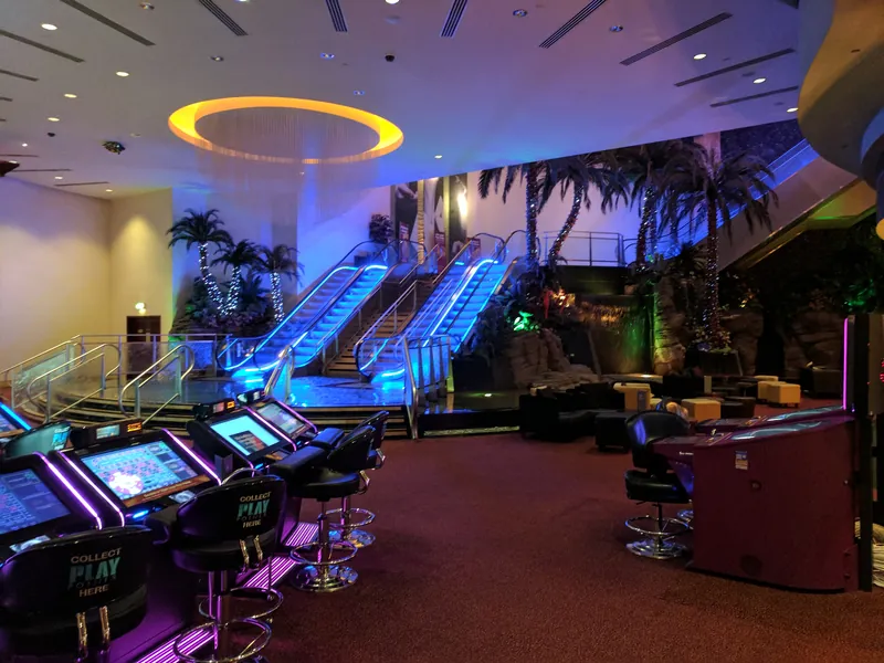 Escalators at Grosvenor Casino Coventry