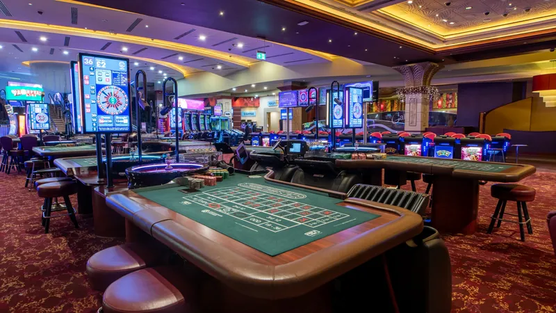 Gaming floor at Grosvenor Casino Coventry