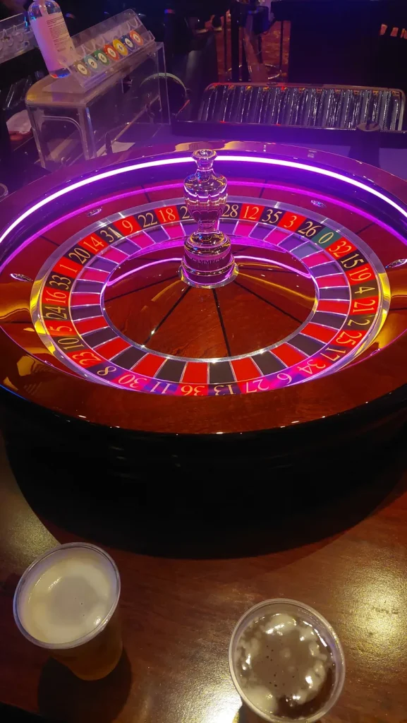 Roulette area at Grosvenor Casino Coventry