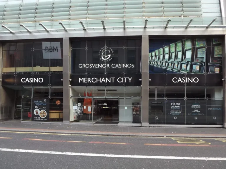 Exterior of Grosvenor Casino Glasgow Merchant City