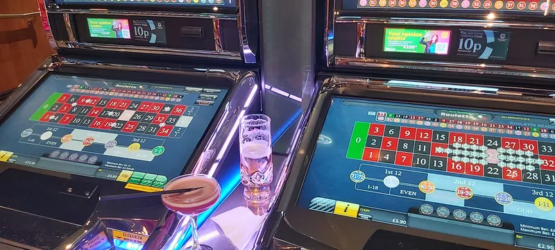 Electronic roulette at Grosvenor Casino Glasgow Merchant City