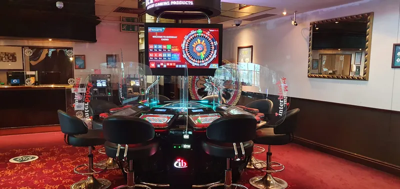 Roulette machines at Grosvenor Casino Glasgow Riverboat