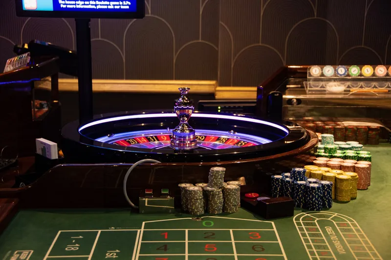 Roulette table at Grosvenor Casino Great Yarmouth