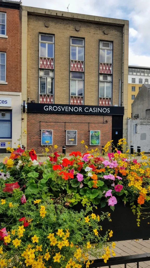 Flowers at Grosvenor Casino Hull