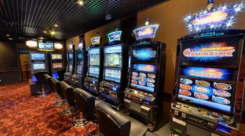 Slot machines at Grosvenor Casino Hull