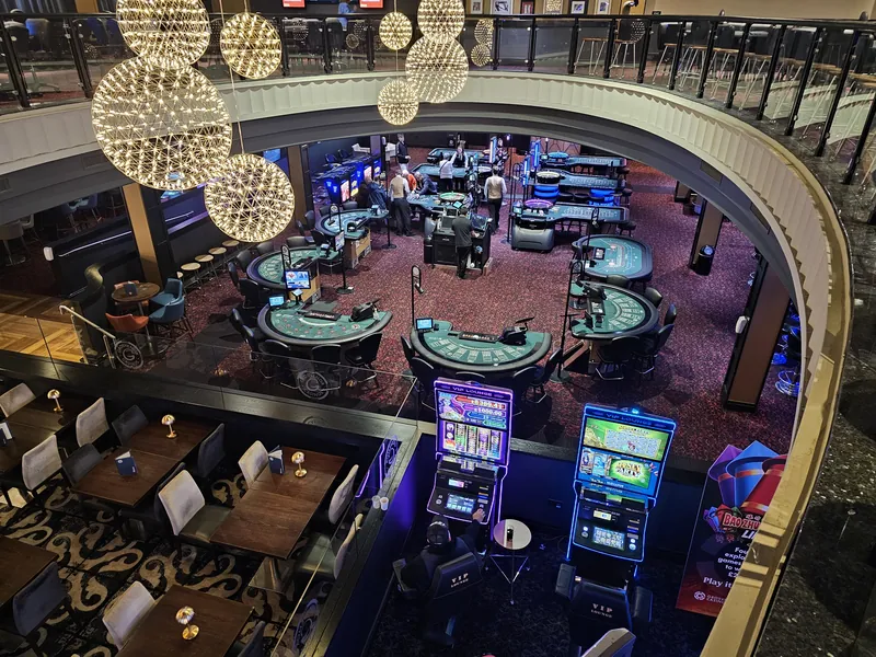 Gaming floor at Grosvenor Casino Leeds Westgate