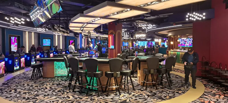 Gaming floor at Grosvenor Casino Leicester