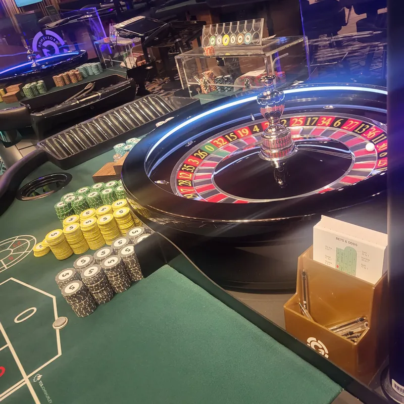 Roulette area at Grosvenor Casino Leicester